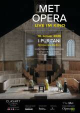 Filmplakat MET Opera: Bellini I PURITANI 2026