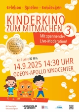 Filmplakat KUBU - Kinderkino zum Mitmachen